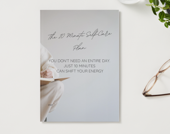 FREE Digital 10 min self-care Plan