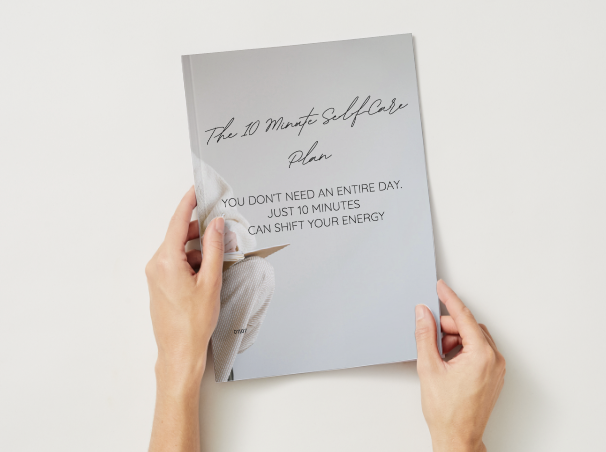 FREE Digital 10 min self-care Plan