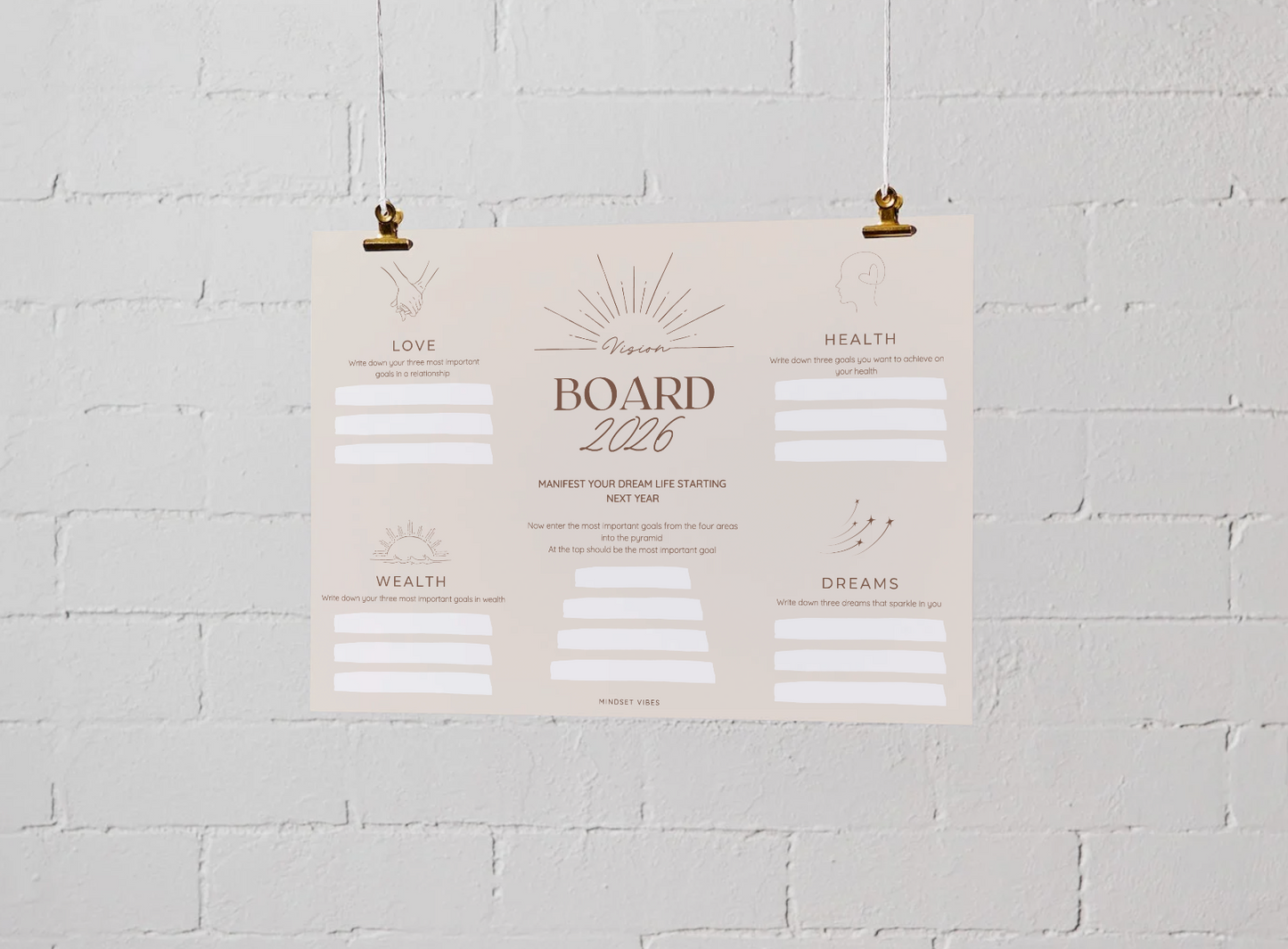 Digital Vision Board 2026